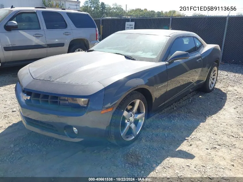 2G1FC1ED5B9113656 2011 Chevrolet Camaro 2Lt