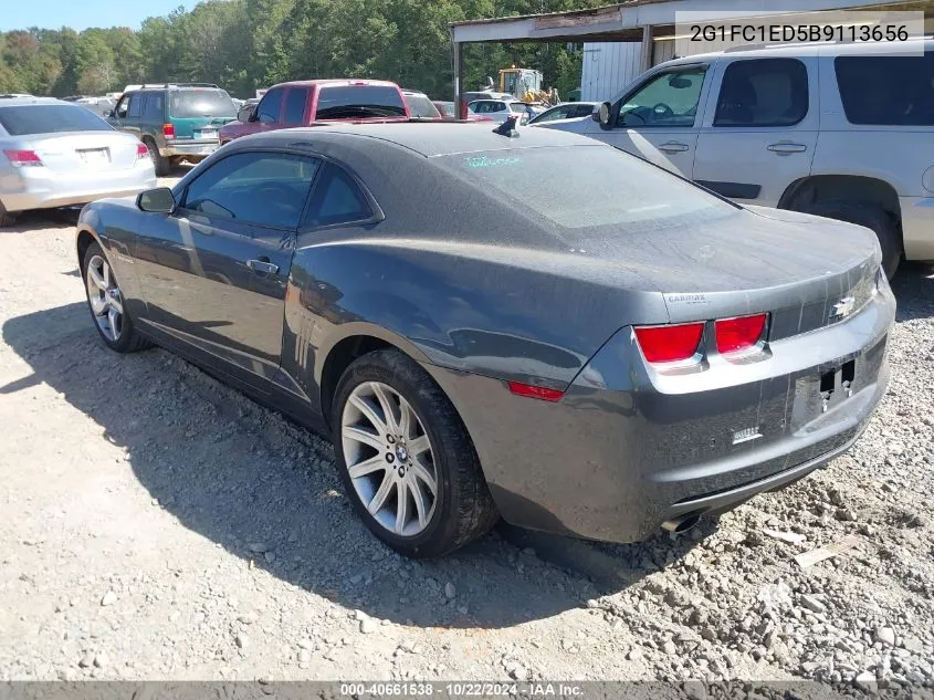 2011 Chevrolet Camaro 2Lt VIN: 2G1FC1ED5B9113656 Lot: 40661538