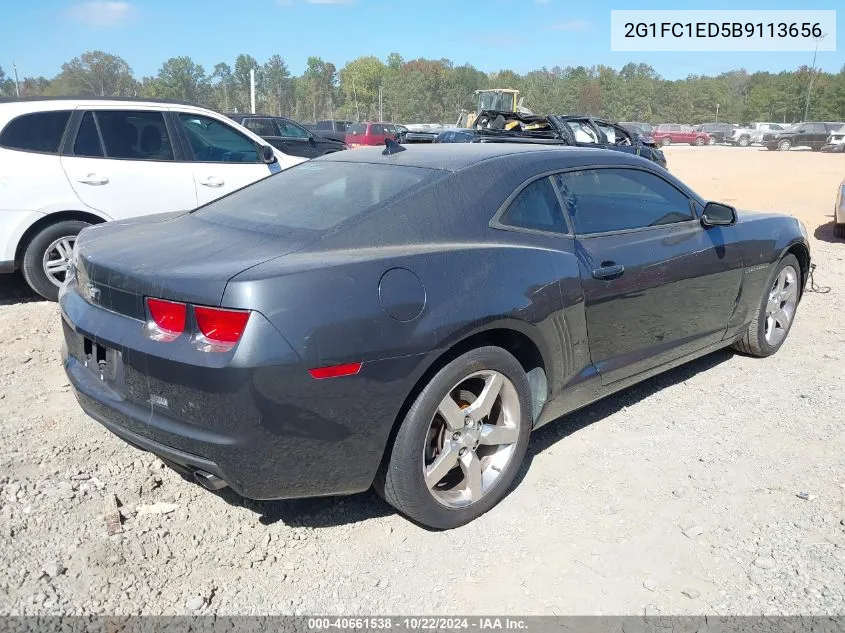 2G1FC1ED5B9113656 2011 Chevrolet Camaro 2Lt