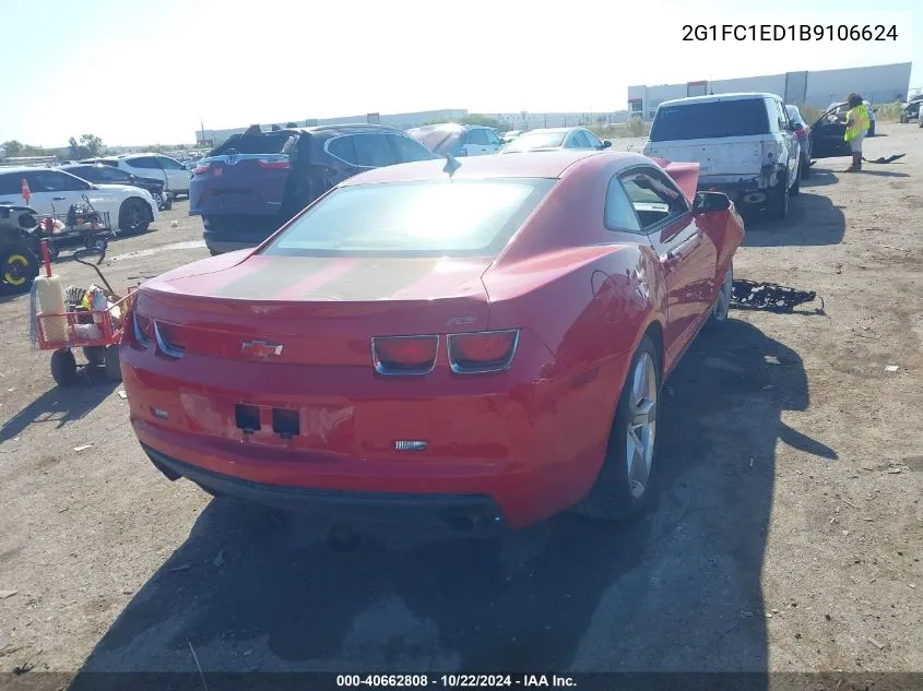 2011 Chevrolet Camaro 2Lt VIN: 2G1FC1ED1B9106624 Lot: 40662808