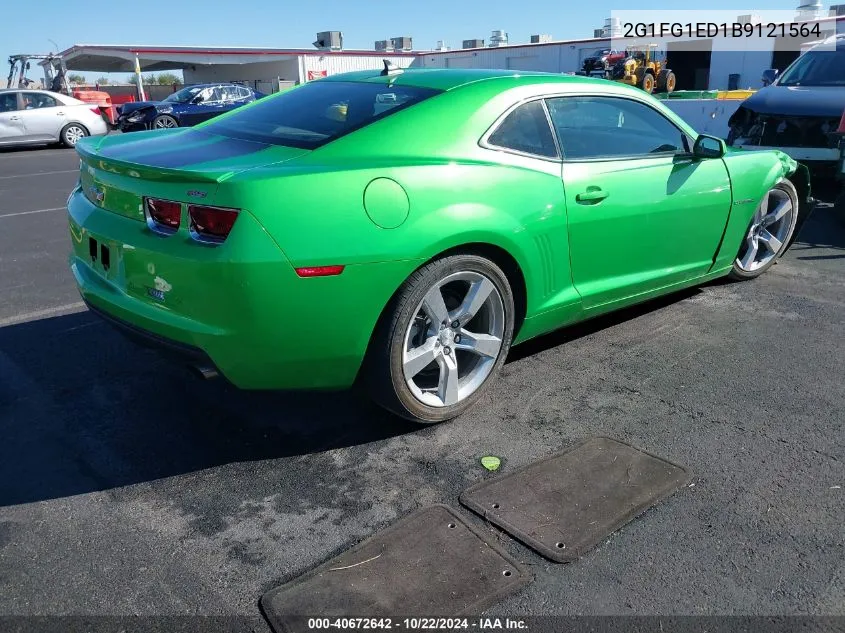 2011 Chevrolet Camaro 2Lt VIN: 2G1FG1ED1B9121564 Lot: 40672642