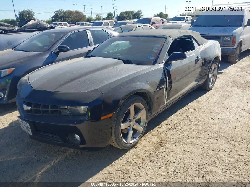 2011 Chevrolet Camaro 1Lt VIN: 2G1FB3DD8B9175021 Lot: 40713306