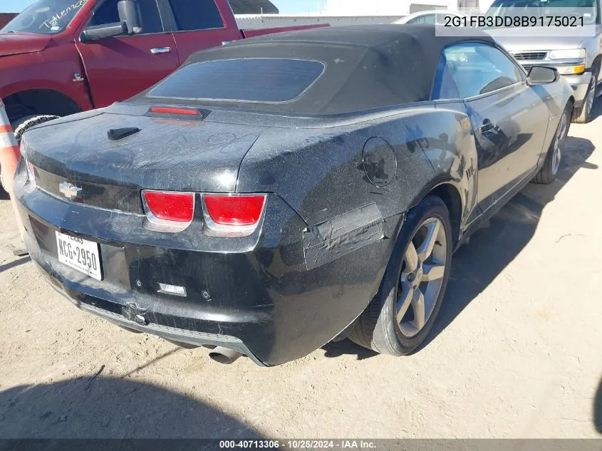 2011 Chevrolet Camaro 1Lt VIN: 2G1FB3DD8B9175021 Lot: 40713306