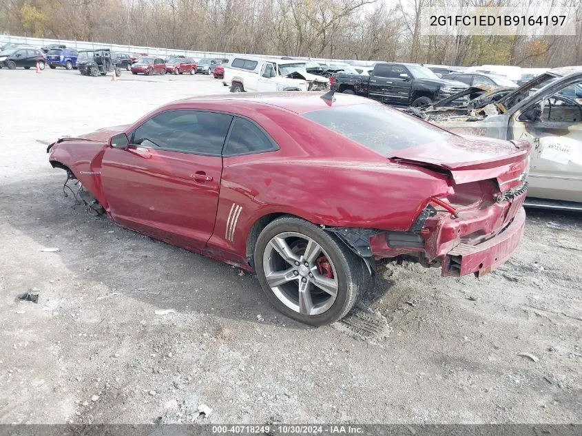 2011 Chevrolet Camaro 2Lt VIN: 2G1FC1ED1B9164197 Lot: 40718249