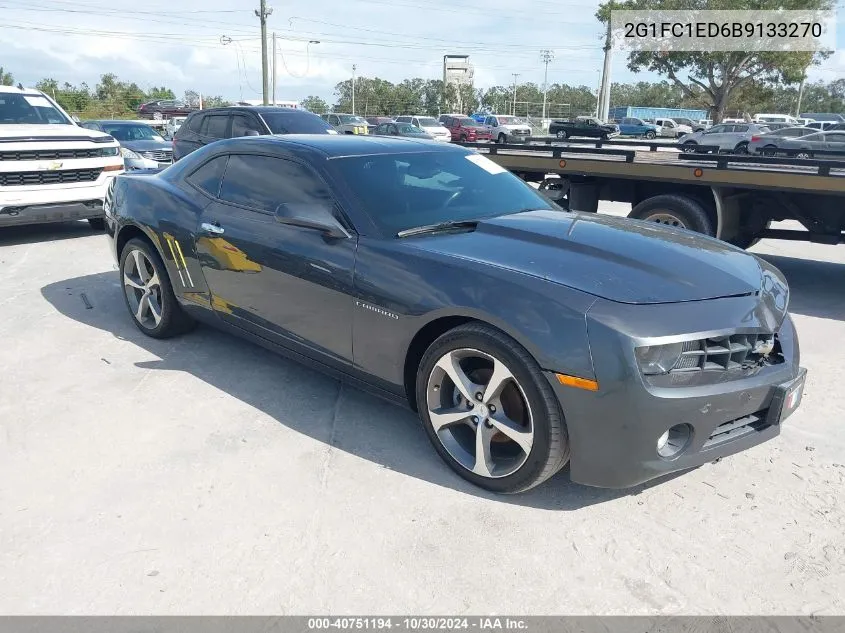 2011 Chevrolet Camaro 2Lt VIN: 2G1FC1ED6B9133270 Lot: 40751194