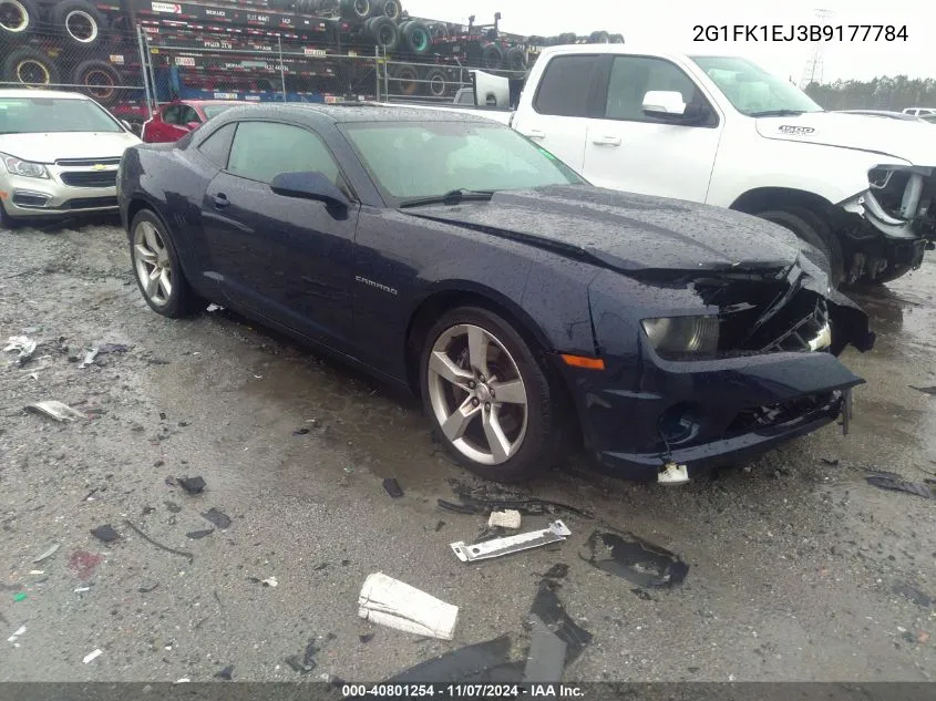 2011 Chevrolet Camaro 2Ss VIN: 2G1FK1EJ3B9177784 Lot: 40801254