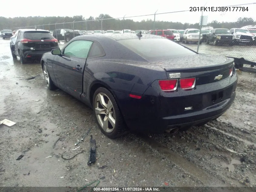 2011 Chevrolet Camaro 2Ss VIN: 2G1FK1EJ3B9177784 Lot: 40801254