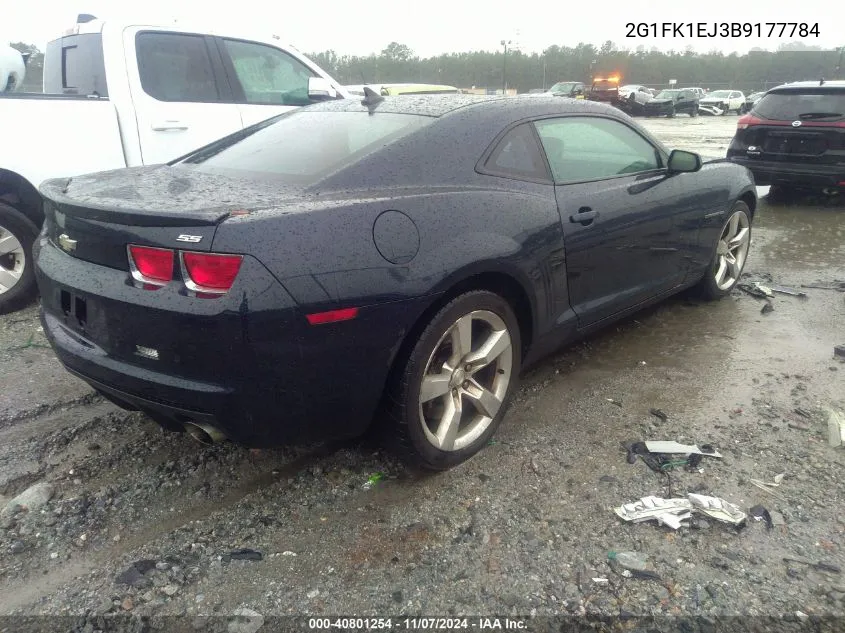 2011 Chevrolet Camaro 2Ss VIN: 2G1FK1EJ3B9177784 Lot: 40801254