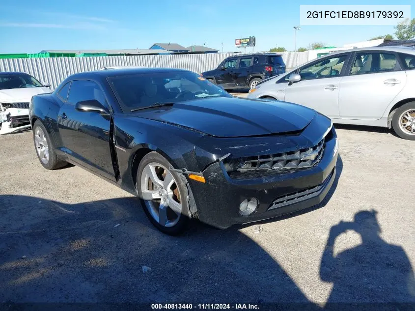 2011 Chevrolet Camaro 2Lt VIN: 2G1FC1ED8B9179392 Lot: 40813440