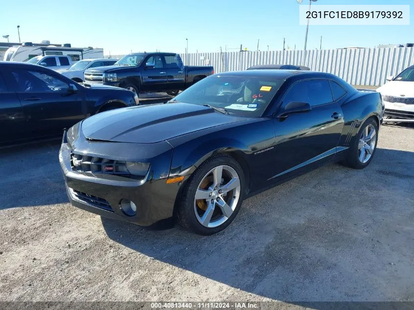 2011 Chevrolet Camaro 2Lt VIN: 2G1FC1ED8B9179392 Lot: 40813440