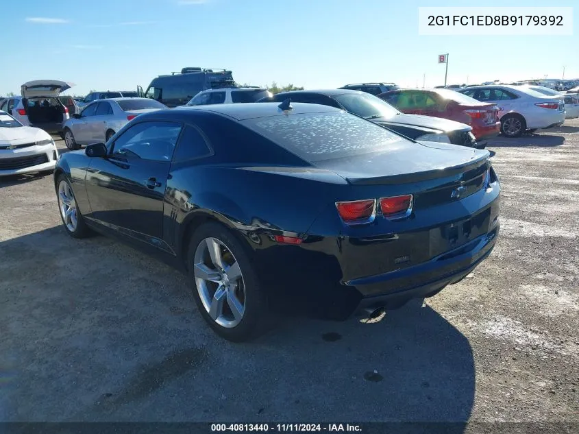 2011 Chevrolet Camaro 2Lt VIN: 2G1FC1ED8B9179392 Lot: 40813440