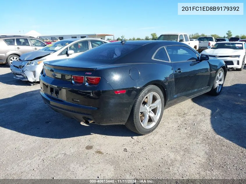 2011 Chevrolet Camaro 2Lt VIN: 2G1FC1ED8B9179392 Lot: 40813440