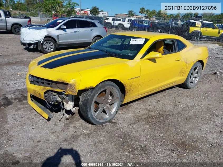 2011 Chevrolet Camaro 1Lt VIN: 2G1FB1ED3B9127896 Lot: 40863995