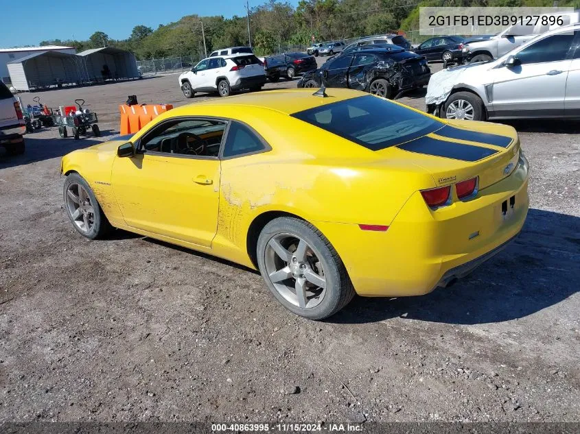 2011 Chevrolet Camaro 1Lt VIN: 2G1FB1ED3B9127896 Lot: 40863995