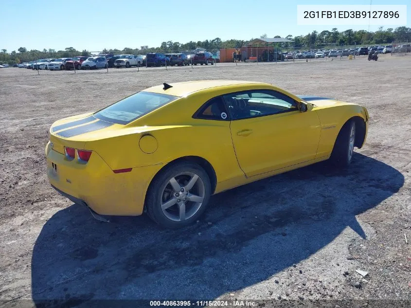 2011 Chevrolet Camaro 1Lt VIN: 2G1FB1ED3B9127896 Lot: 40863995