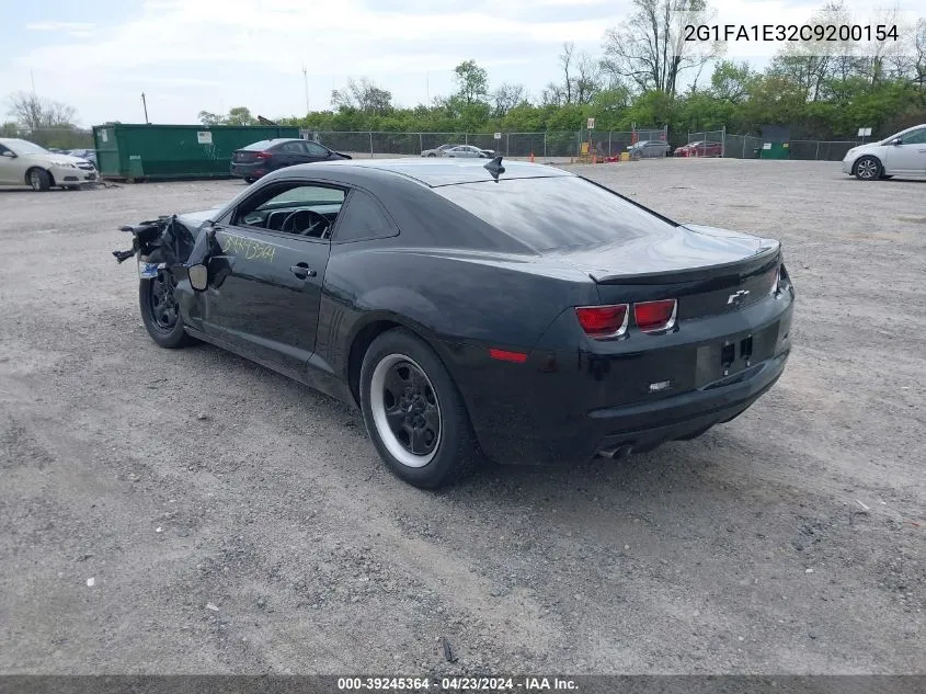 2012 Chevrolet Camaro 2Ls VIN: 2G1FA1E32C9200154 Lot: 39245364