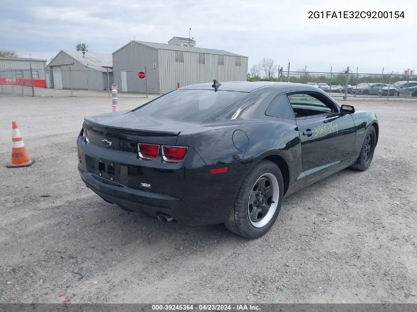 2012 Chevrolet Camaro 2Ls VIN: 2G1FA1E32C9200154 Lot: 39245364