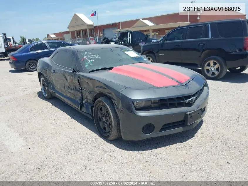 2012 Chevrolet Camaro 1Ls VIN: 2G1FE1E3XC9188095 Lot: 39757258