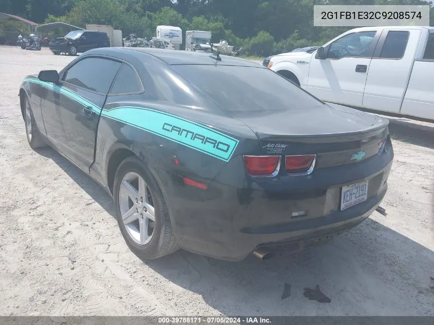 2G1FB1E32C9208574 2012 Chevrolet Camaro 1Lt