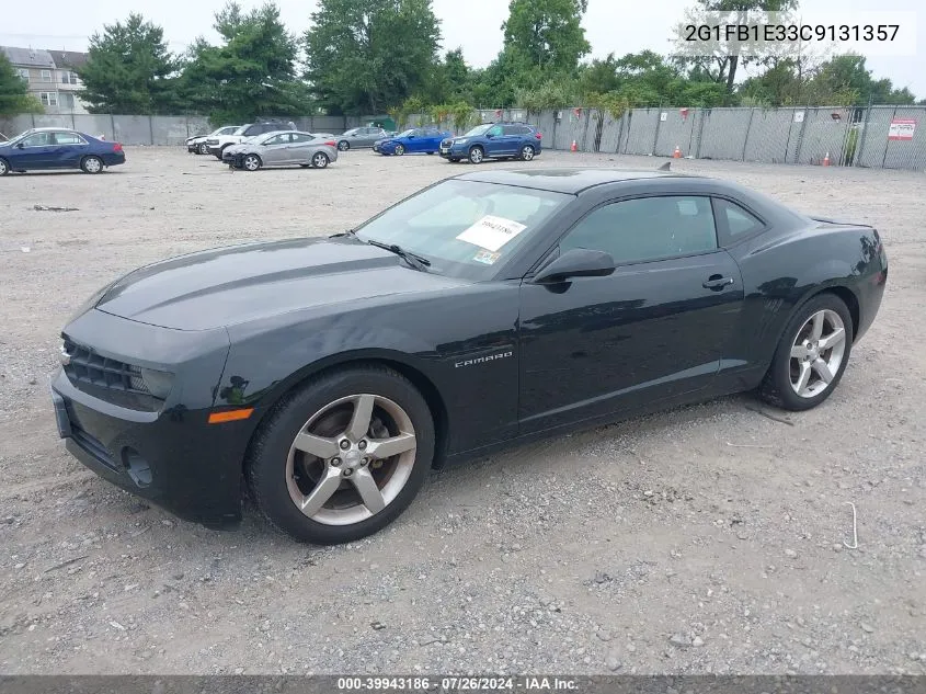 2012 Chevrolet Camaro 1Lt VIN: 2G1FB1E33C9131357 Lot: 39943186