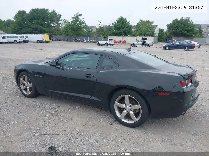 2012 Chevrolet Camaro 1Lt VIN: 2G1FB1E33C9131357 Lot: 39943186