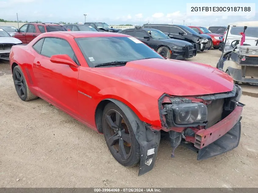 2G1FB1E30C9187188 2012 Chevrolet Camaro 1Lt