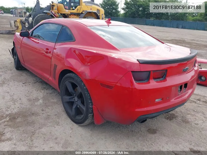 2G1FB1E30C9187188 2012 Chevrolet Camaro 1Lt