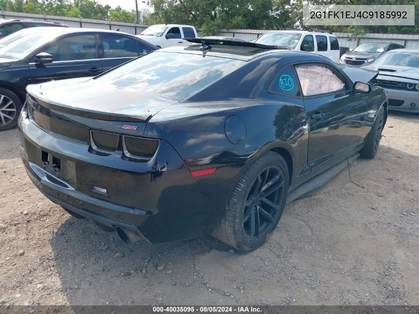 2012 Chevrolet Camaro 2Ss VIN: 2G1FK1EJ4C9185992 Lot: 40035095