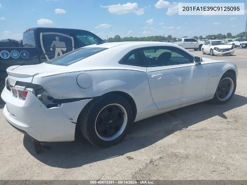 2012 Chevrolet Camaro 2Ls VIN: 2G1FA1E39C9125095 Lot: 40073381