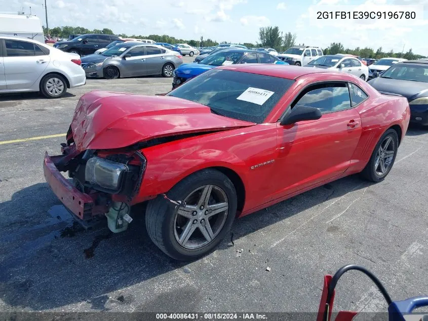 2G1FB1E39C9196780 2012 Chevrolet Camaro 1Lt