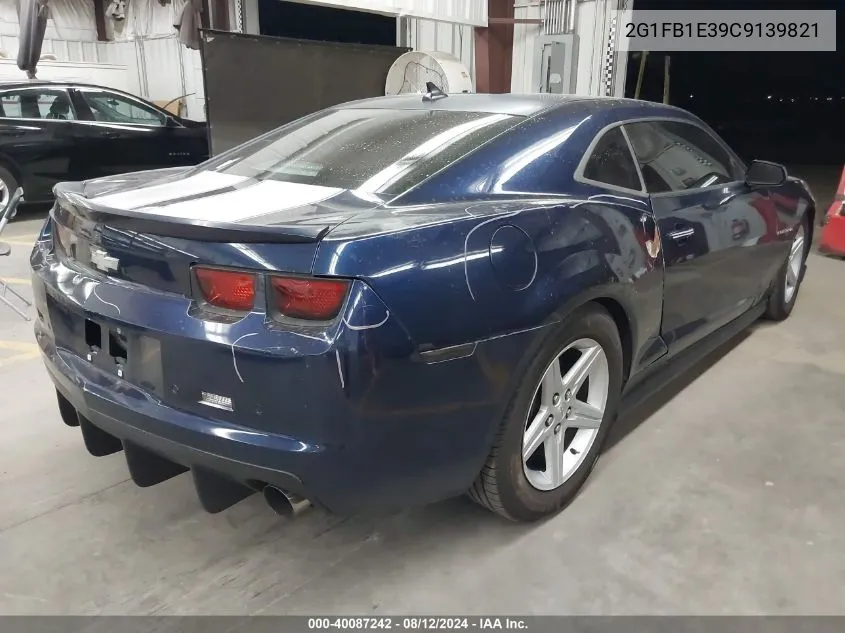 2G1FB1E39C9139821 2012 Chevrolet Camaro 1Lt