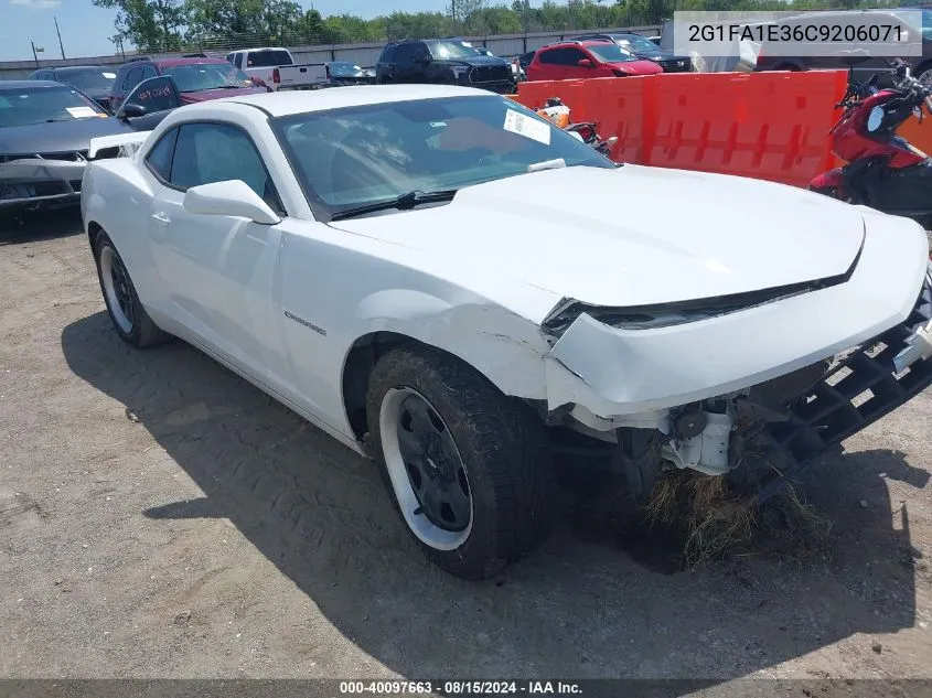 2G1FA1E36C9206071 2012 Chevrolet Camaro 2Ls