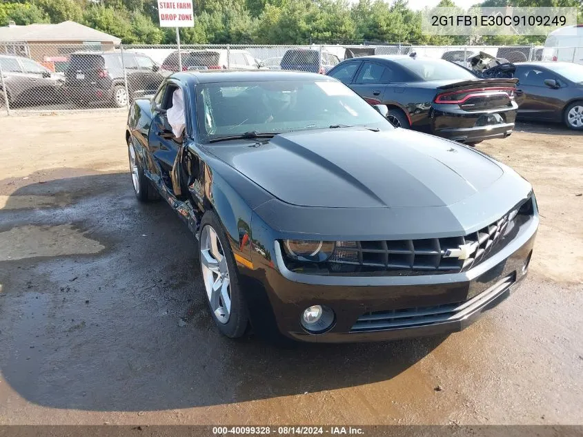 2012 Chevrolet Camaro 1Lt VIN: 2G1FB1E30C9109249 Lot: 40099328