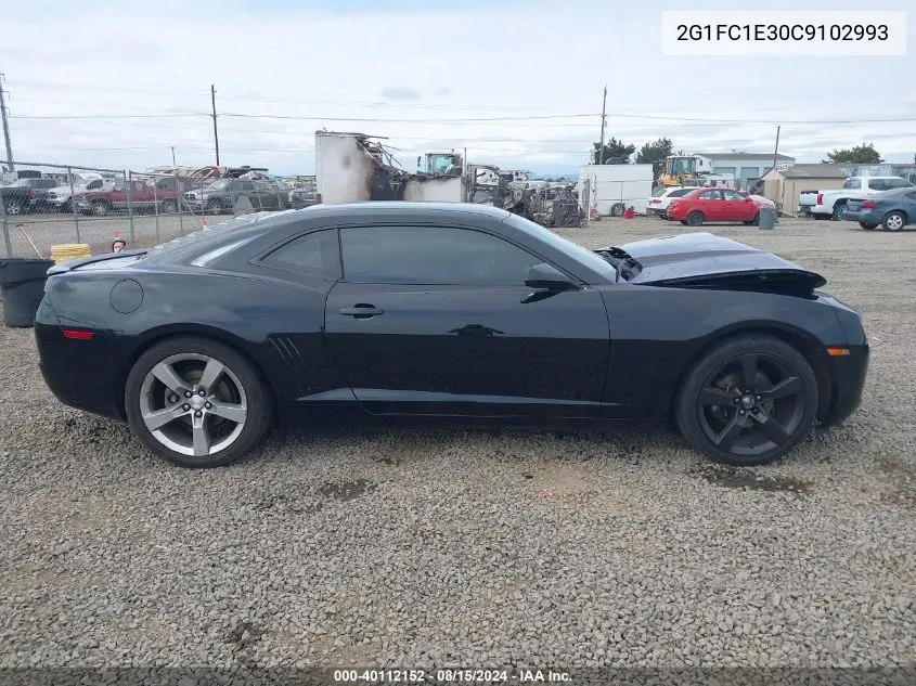 2012 Chevrolet Camaro 2Lt VIN: 2G1FC1E30C9102993 Lot: 40112152