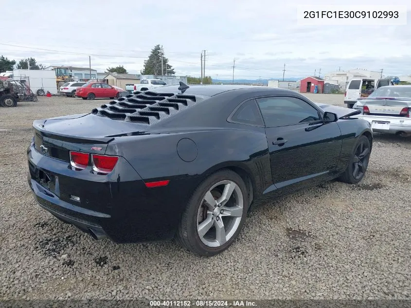 2012 Chevrolet Camaro 2Lt VIN: 2G1FC1E30C9102993 Lot: 40112152