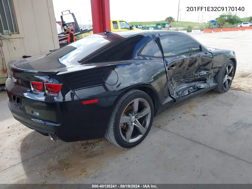 2G1FF1E32C9170140 2012 Chevrolet Camaro 1Lt