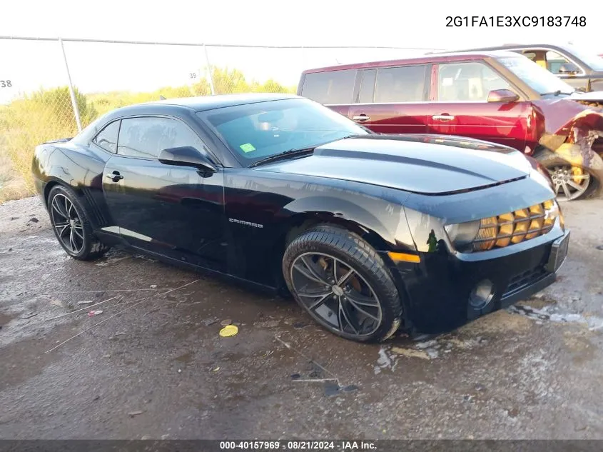 2G1FA1E3XC9183748 2012 Chevrolet Camaro Ls