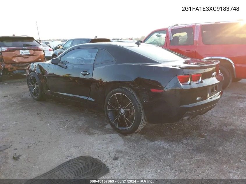 2G1FA1E3XC9183748 2012 Chevrolet Camaro Ls