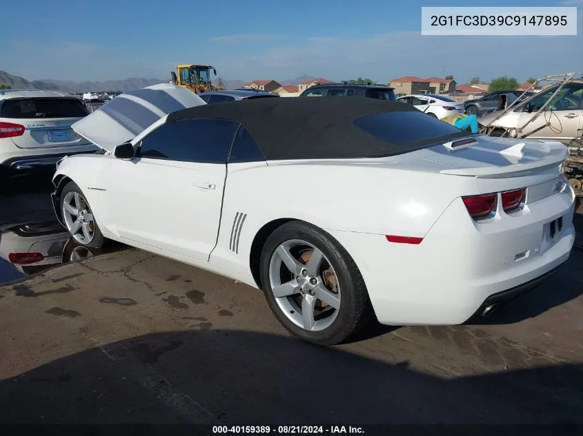 2G1FC3D39C9147895 2012 Chevrolet Camaro 2Lt