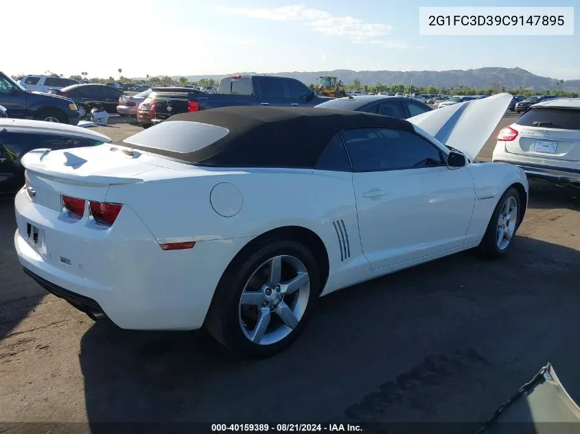 2G1FC3D39C9147895 2012 Chevrolet Camaro 2Lt