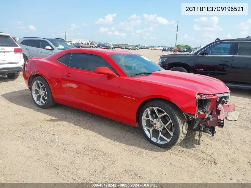 2012 Chevrolet Camaro 1Lt VIN: 2G1FB1E37C9196521 Lot: 40178242