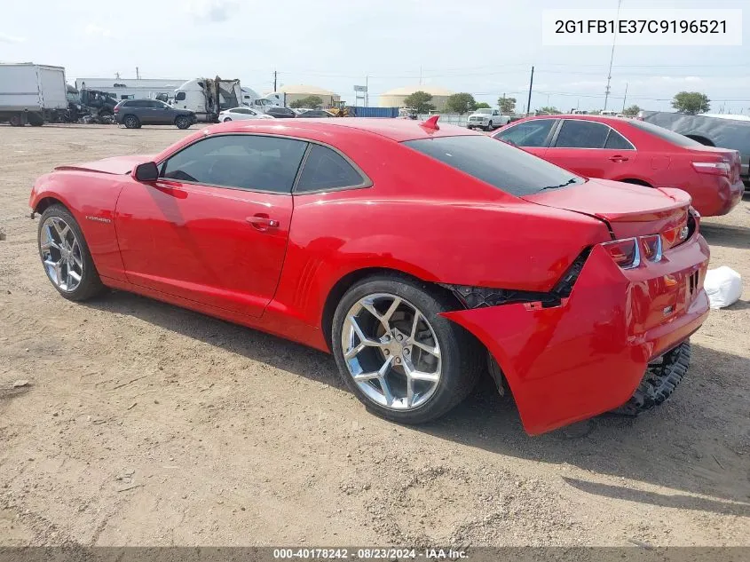 2G1FB1E37C9196521 2012 Chevrolet Camaro 1Lt