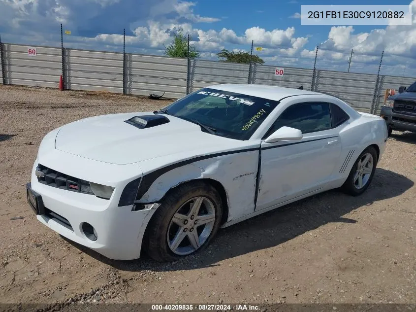 2G1FB1E30C9120882 2012 Chevrolet Camaro 1Lt