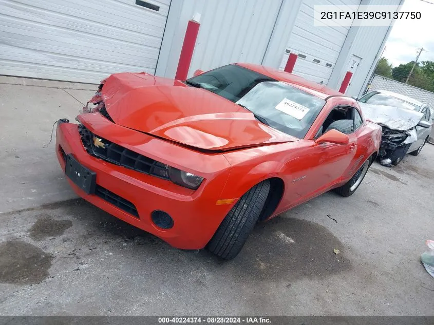 2G1FA1E39C9137750 2012 Chevrolet Camaro 2Ls