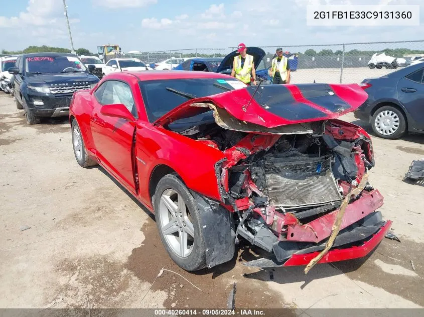 2012 Chevrolet Camaro Lt VIN: 2G1FB1E33C9131360 Lot: 40260414