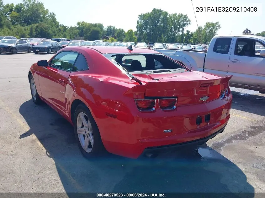 2012 Chevrolet Camaro 2Ls VIN: 2G1FA1E32C9210408 Lot: 40270523