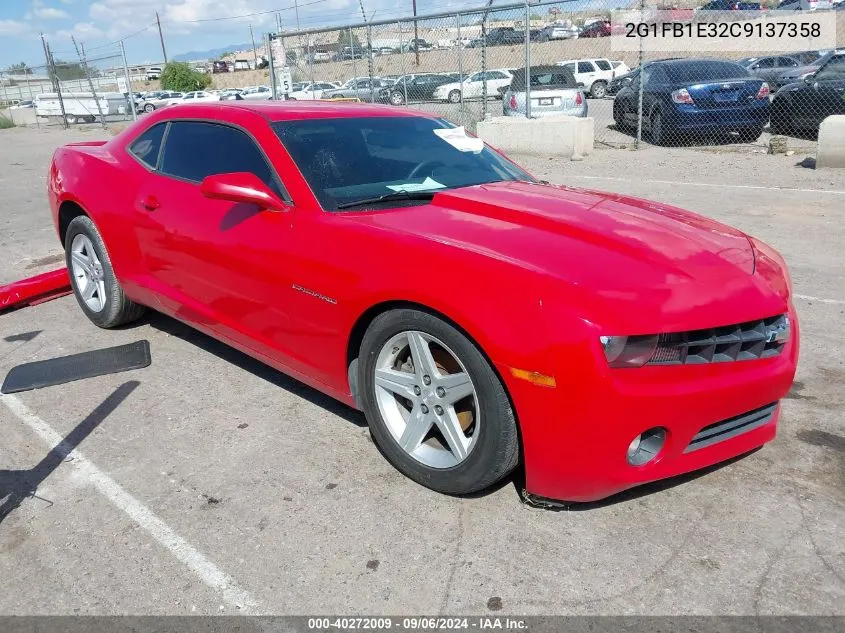 2G1FB1E32C9137358 2012 Chevrolet Camaro 1Lt