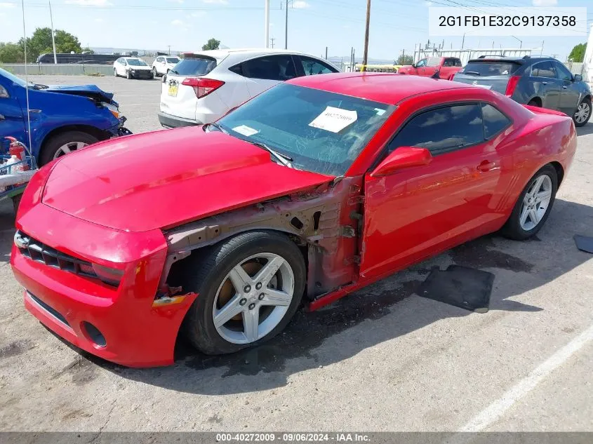 2G1FB1E32C9137358 2012 Chevrolet Camaro 1Lt