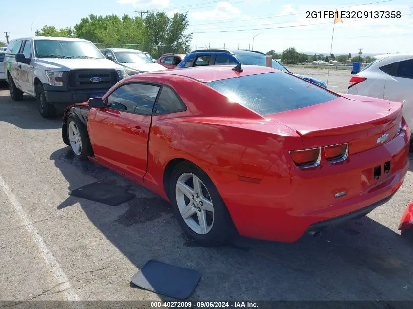 2G1FB1E32C9137358 2012 Chevrolet Camaro 1Lt