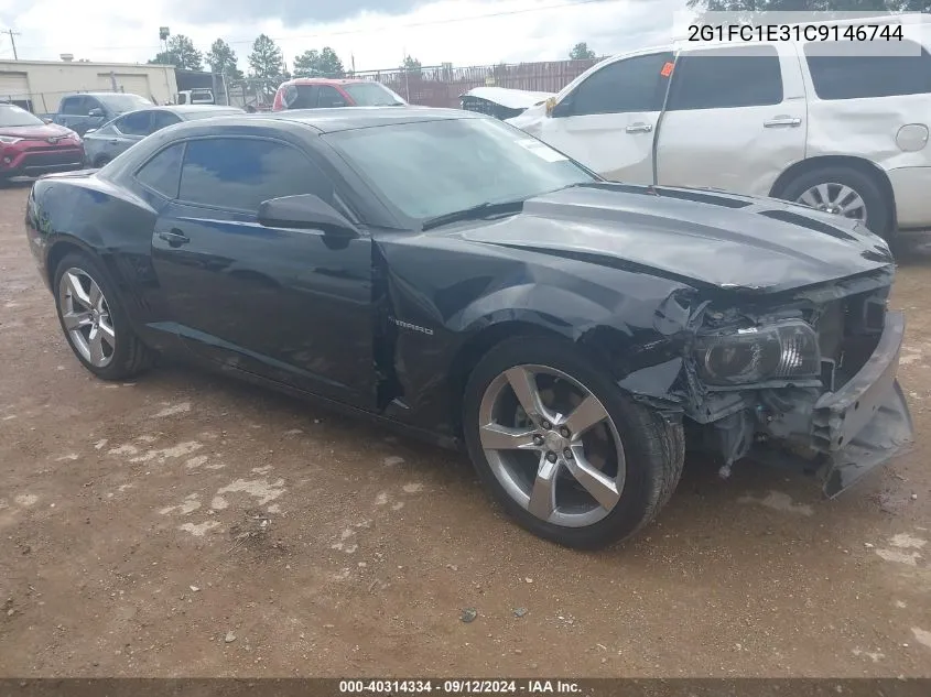 2012 Chevrolet Camaro 2Lt VIN: 2G1FC1E31C9146744 Lot: 40314334